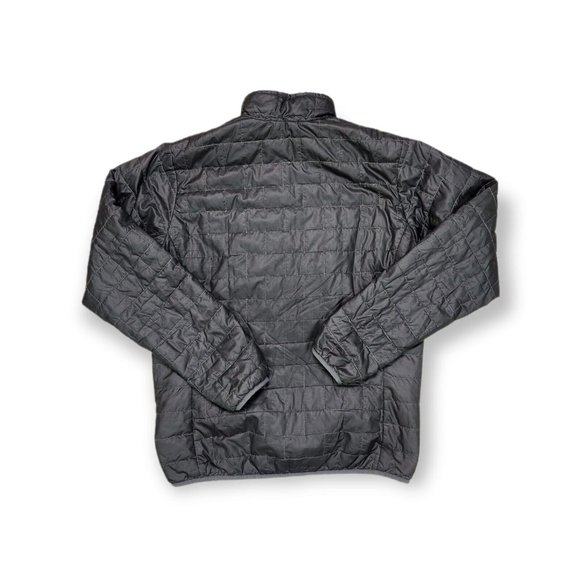 Patagonia Nano Puff 1/4 1/2 Zip Pullover Jacket Primaloft Medium Gray - Picture 2 of 7